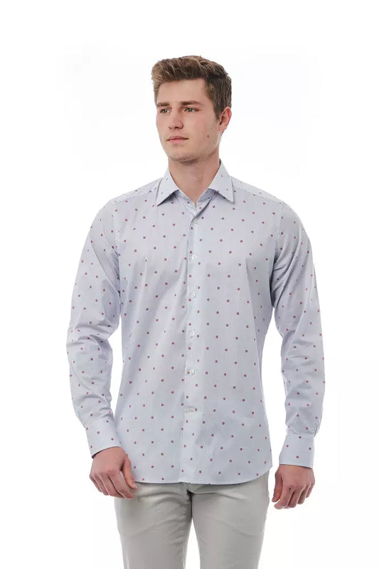 Bagutta Multicolor Cotton Men Shirt by Bagutta