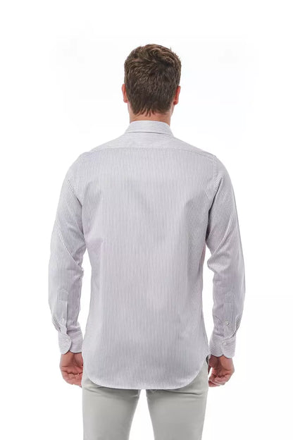 Bagutta White Cotton Men Shirt by Bagutta