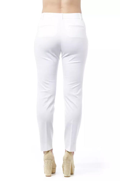 Peserico Chic High Waist Cigarette Leg Trousers by Peserico