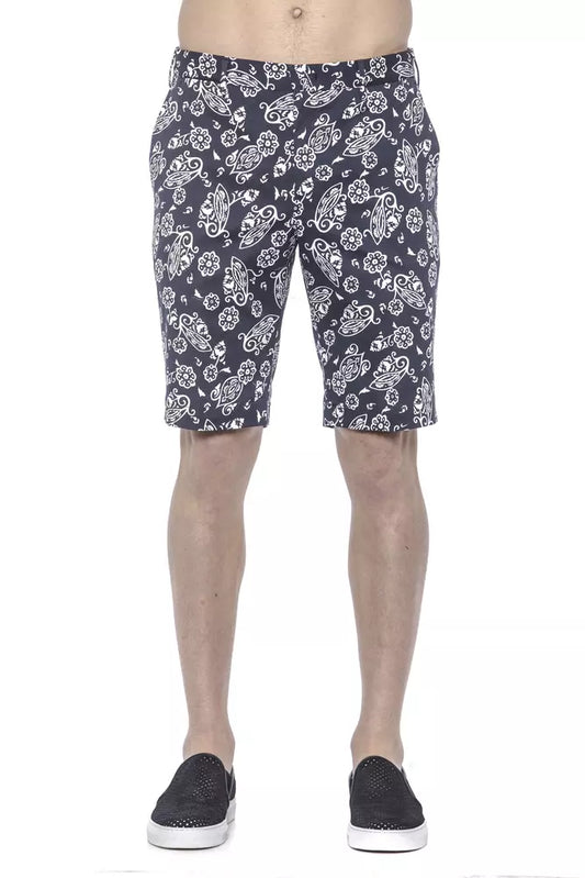 Bermuda homme en coton bleu PT Torino