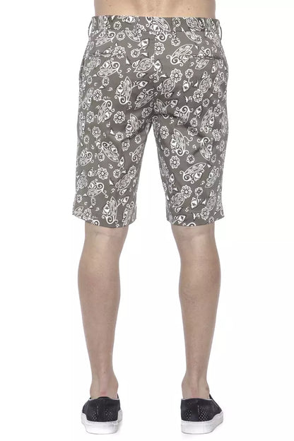 Bermuda homme en coton vert PT Torino