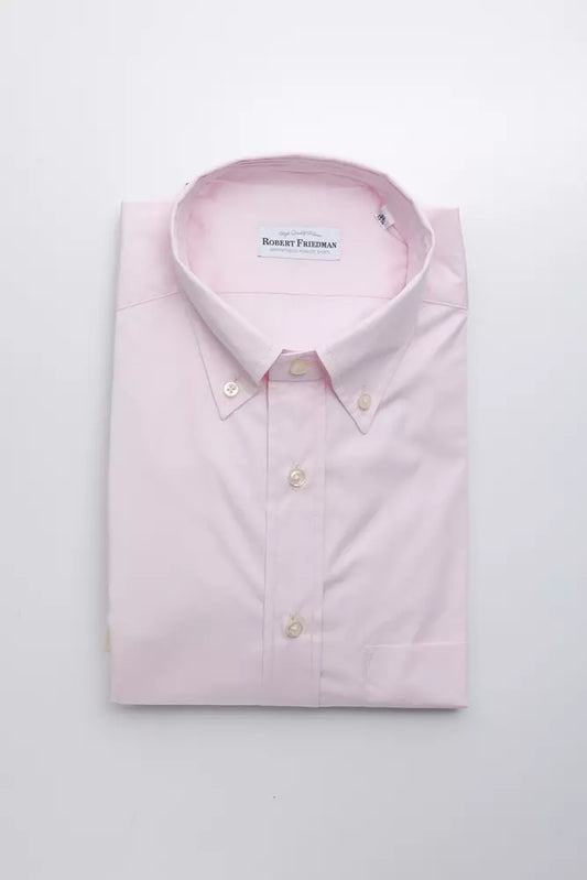 Robert Friedman Multicolor Cotton Men Shirt by Robert Friedman