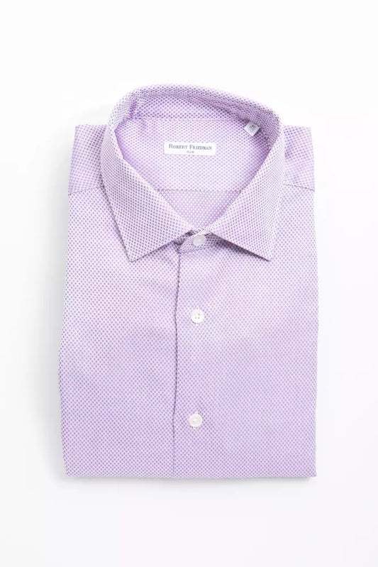 Robert Friedman Multicolor Cotton Men Shirt by Robert Friedman