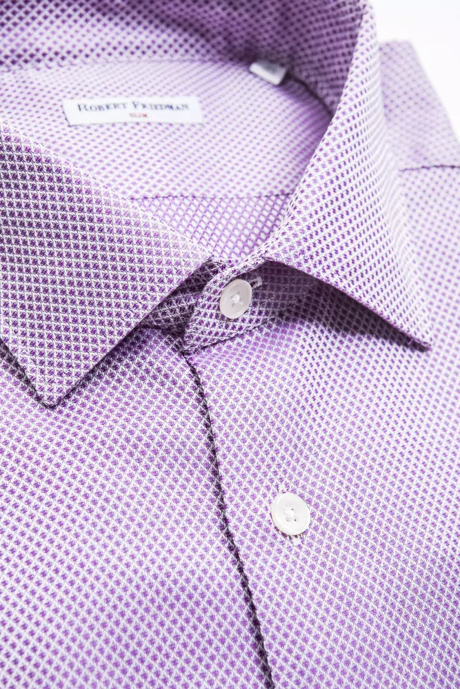 Robert Friedman Multicolor Cotton Men Shirt by Robert Friedman