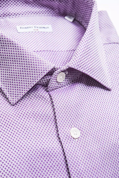 Robert Friedman Multicolor Cotton Men Shirt by Robert Friedman