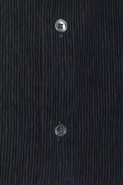 Robert Friedman Black Cotton Men Shirt by Robert Friedman