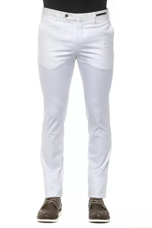 Pantalon homme en coton blanc PT Torino