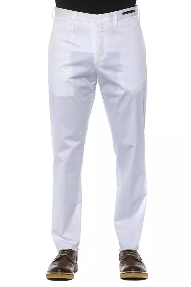 Pantalon homme en coton blanc PT Torino