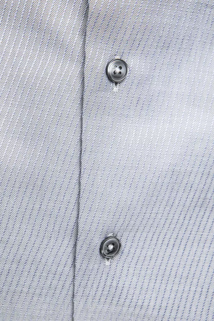 Robert Friedman Beige Cotton Men Shirt by Robert Friedman