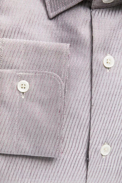 Robert Friedman Beige Cotton Men Shirt by Robert Friedman