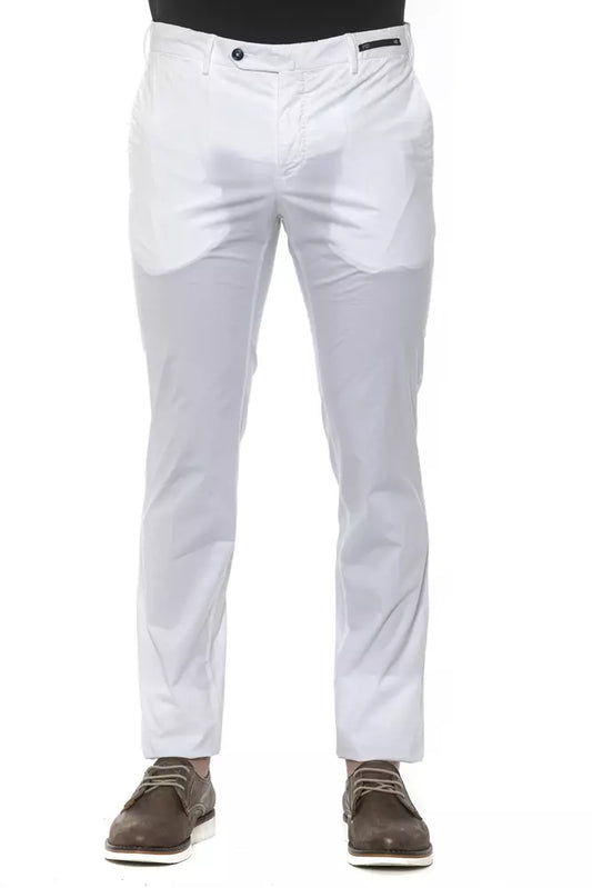 Pantalon homme en coton blanc PT Torino