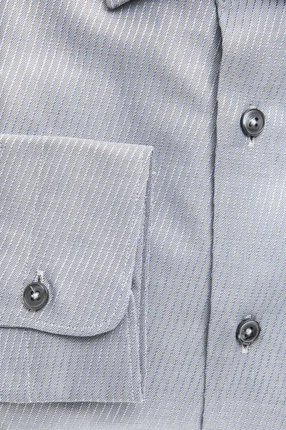 Robert Friedman Beige Cotton Men Shirt by Robert Friedman