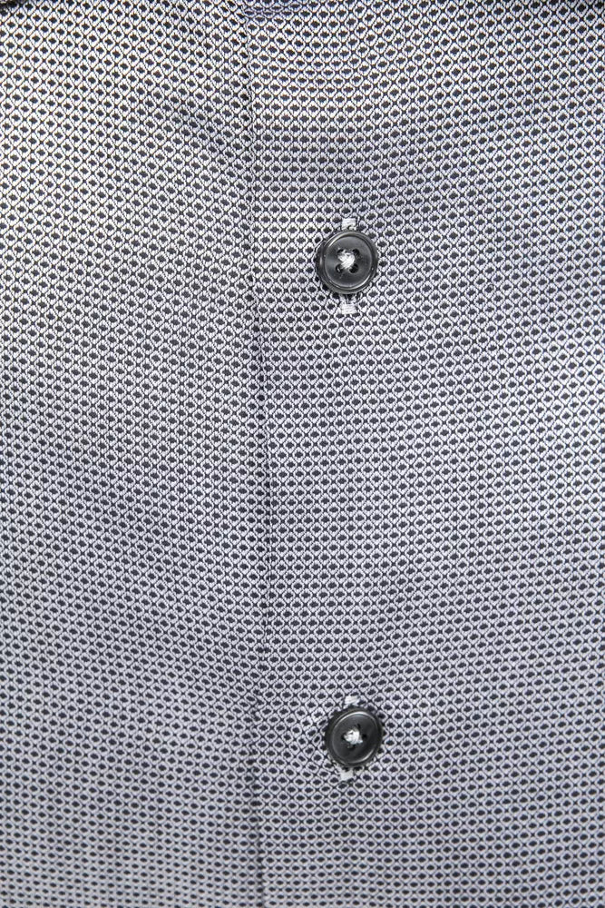 Robert Friedman Beige Cotton Men Shirt by Robert Friedman