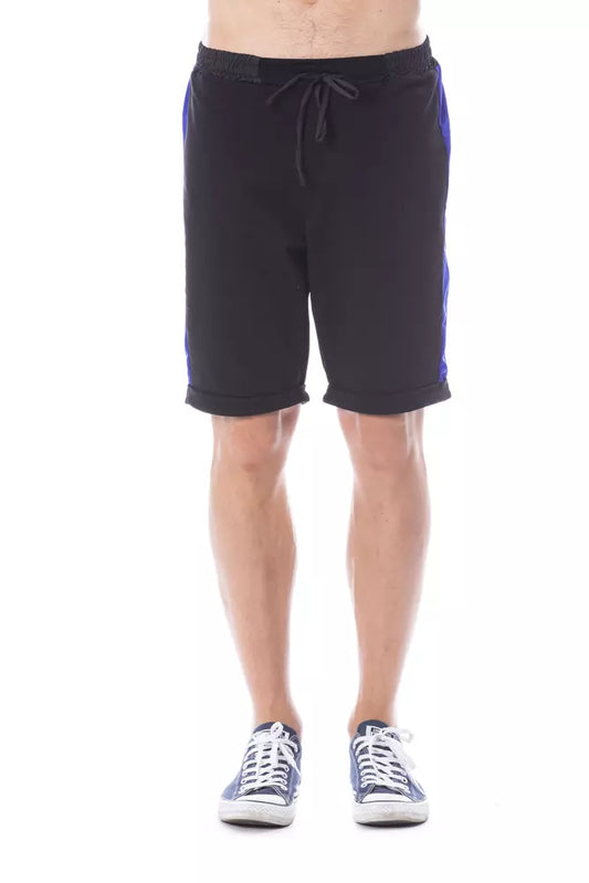Short homme en coton noir Verri