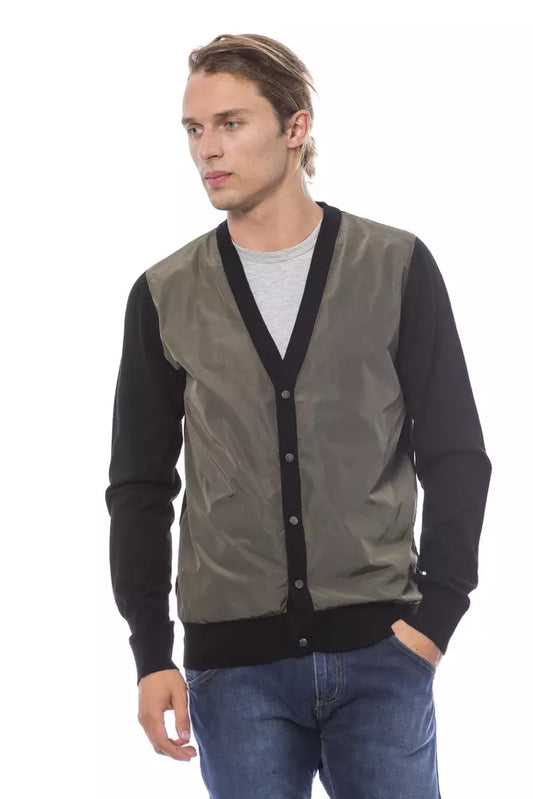 Cardigan Verri en laine multicolore pour homme