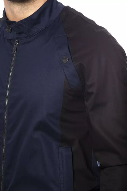 Blouson aviateur en coton bleu Verri pour homme