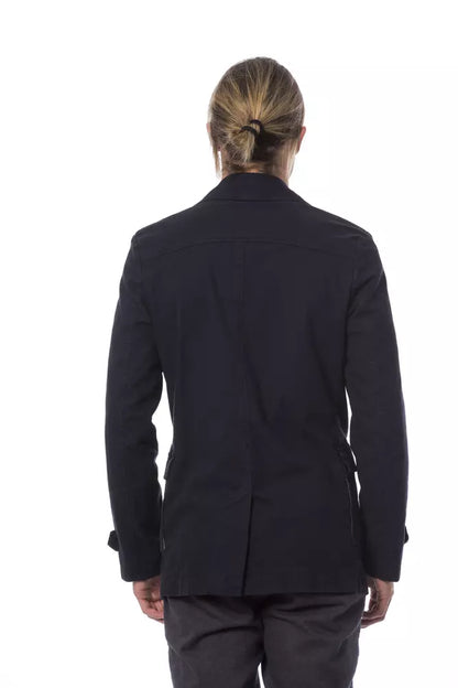 Blazer homme en coton bleu Verri