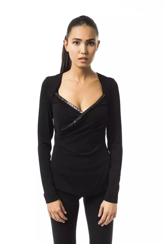 Haut en viscose noir BYBLOS pour femme