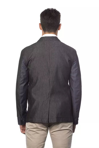 Blazer homme en coton gris Verri