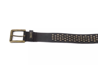 Ceinture femme BYBLOS en cuir de vache noir