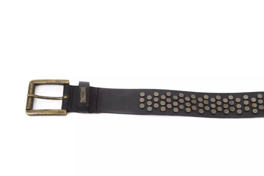 Ceinture femme BYBLOS en cuir de vache noir