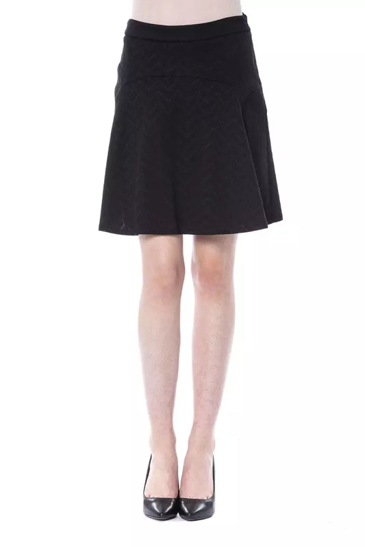 Jupe femme en polyester noir BYBLOS