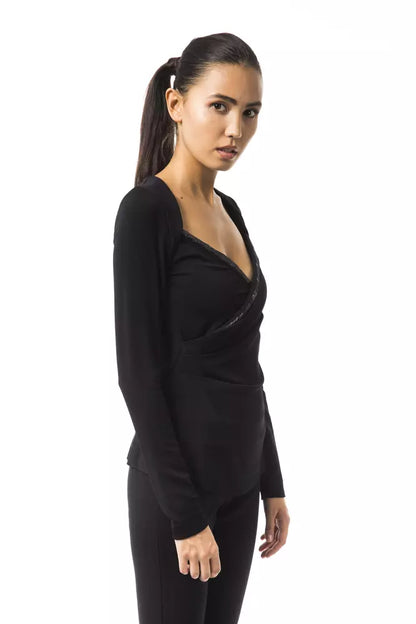 Haut en viscose noir BYBLOS pour femme