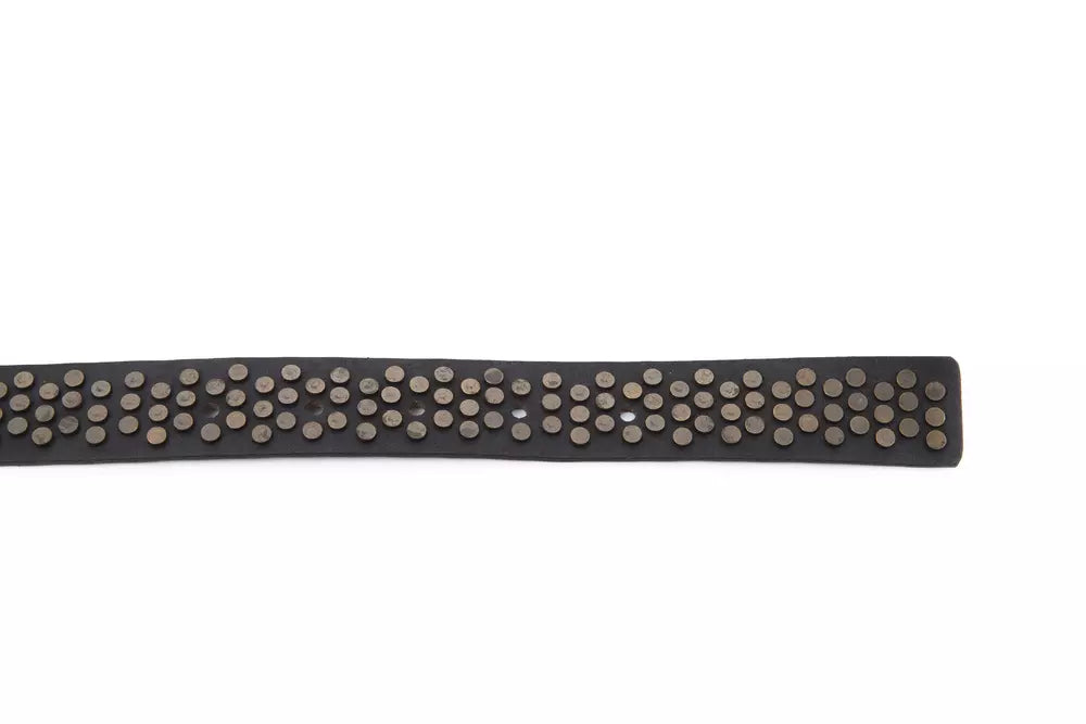 Ceinture femme BYBLOS en cuir de vache noir