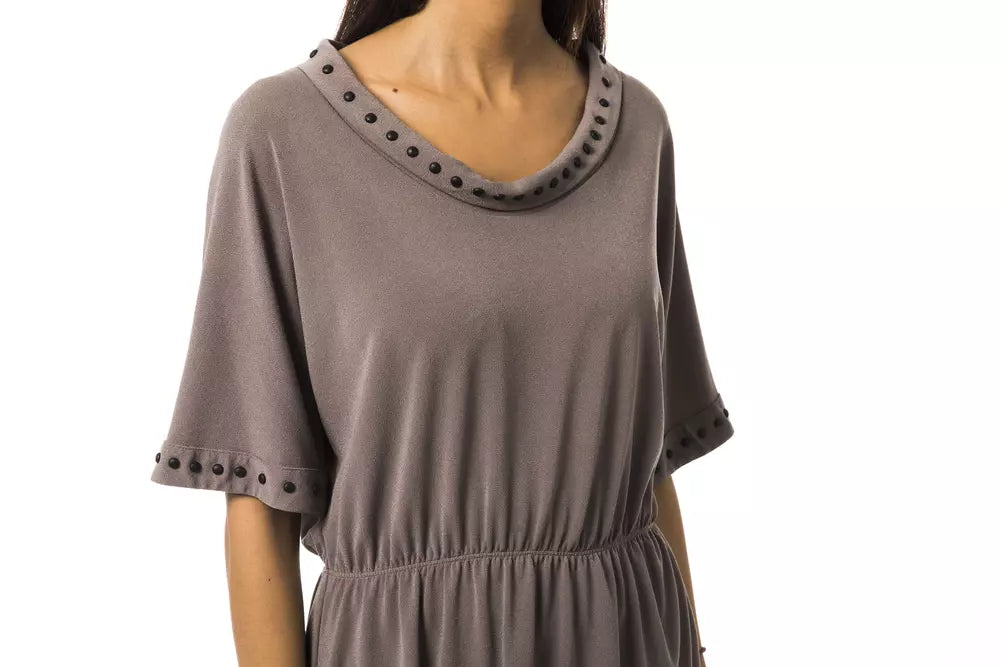 T-shirt femme en polyester gris BYBLOS