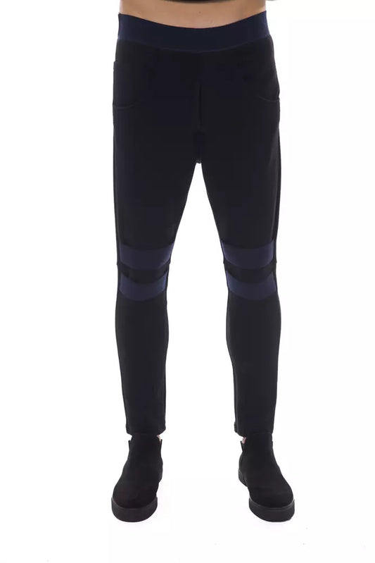 Nicolo Tonetto Pantalon Homme Viscose Noir