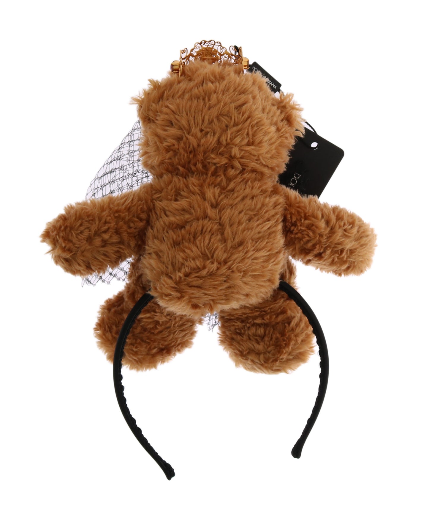 Serre-tête couronne de cristal Teddy Bear de Dolce &amp; Gabbana