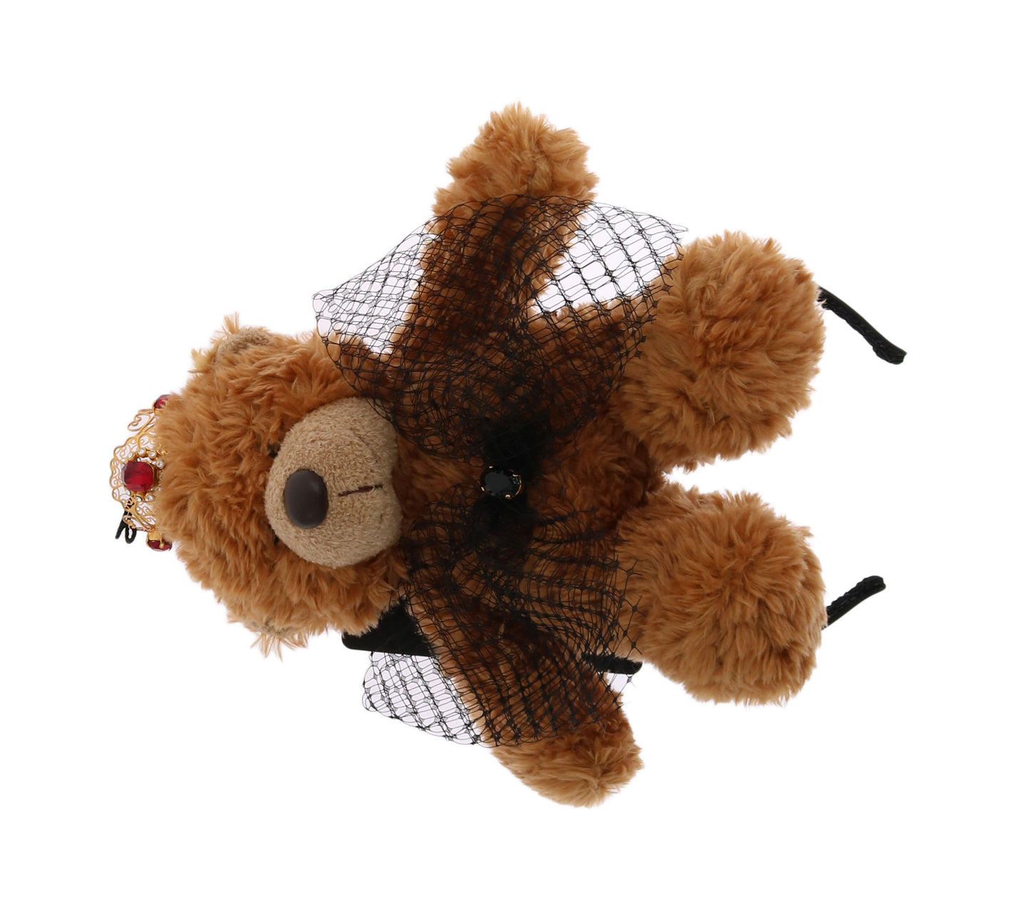 Serre-tête couronne de cristal Teddy Bear de Dolce &amp; Gabbana