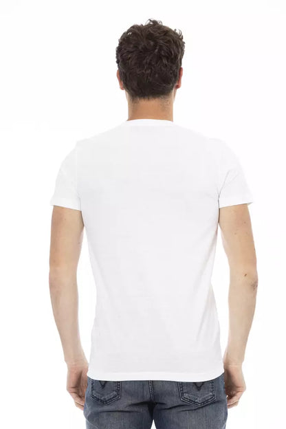 T-shirt homme Trussardi Action en coton blanc