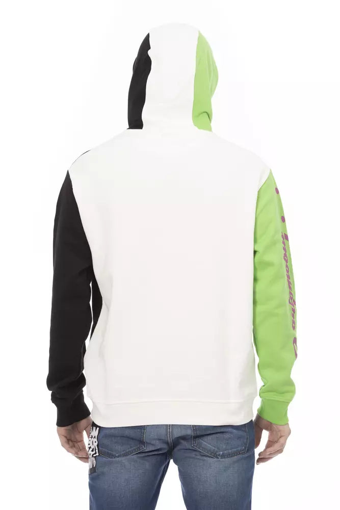 Automobili Lamborghini White Cotton Men's Hoodie by Automobili Lamborghini