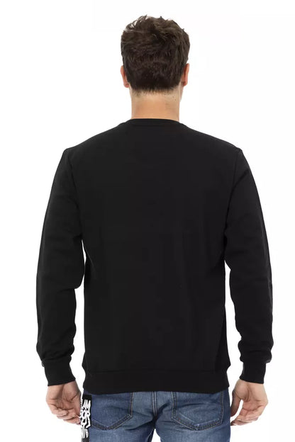 Automobili Lamborghini Black Cotton Men Sweater by Automobili Lamborghini