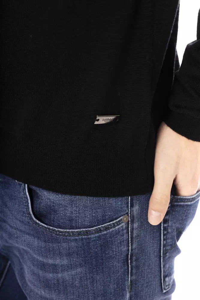 Baldinini Trend Black Fabric Men Sweater by Baldinini Trend