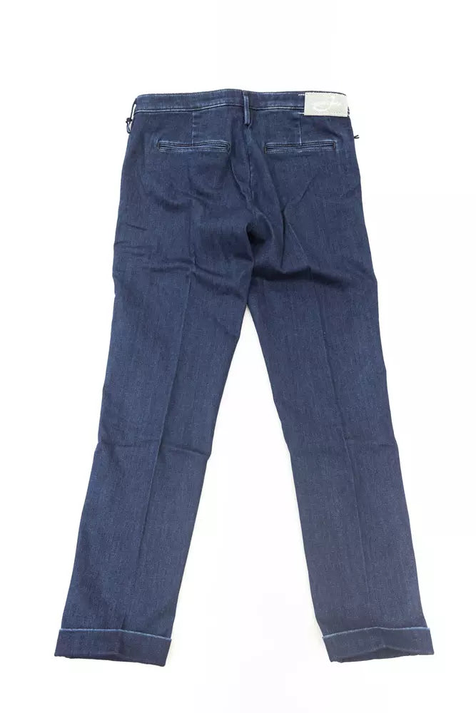 Jacob Cohen Blue Cotton Women Jeans by Jacob Cohen