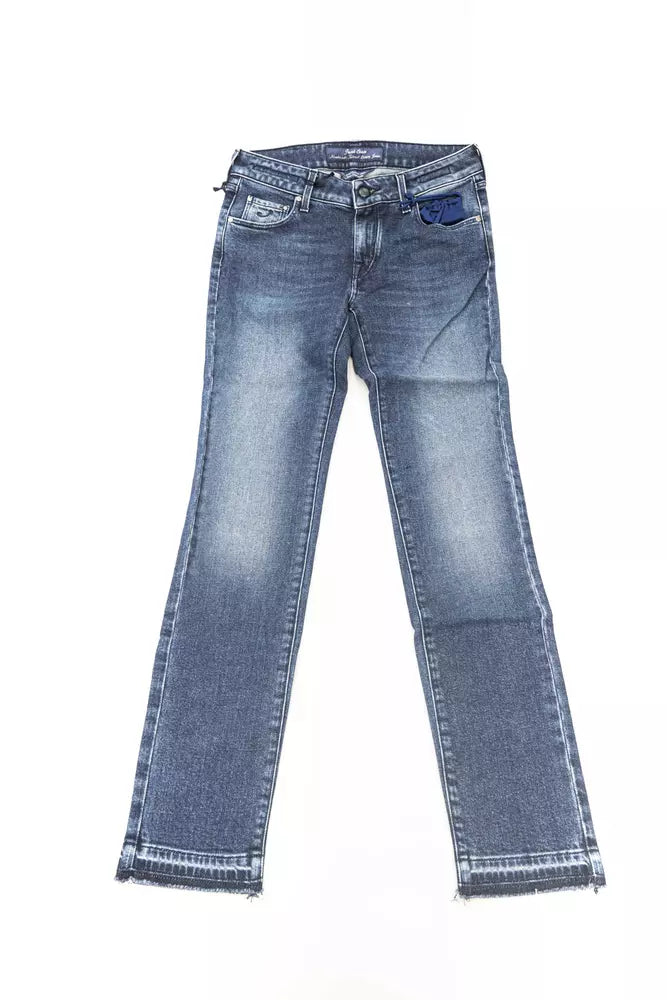 Jacob Cohen Blue Cotton Women Jeans by Jacob Cohen