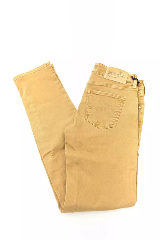 Jacob Cohen Beige Cotton Women Jeans by Jacob Cohen