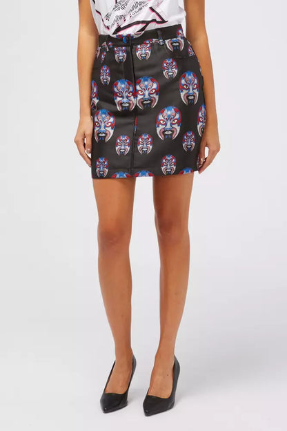 Jupe femme en polyester noir Custo Barcelona
