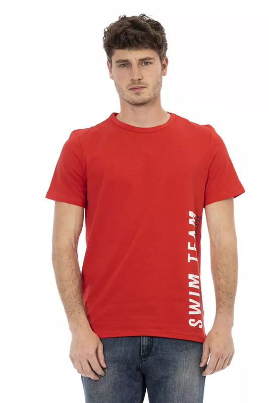 T-shirt Bikkembergs en coton rouge pour homme