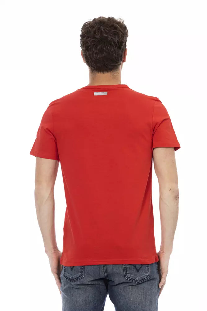 T-shirt Bikkembergs en coton rouge pour homme