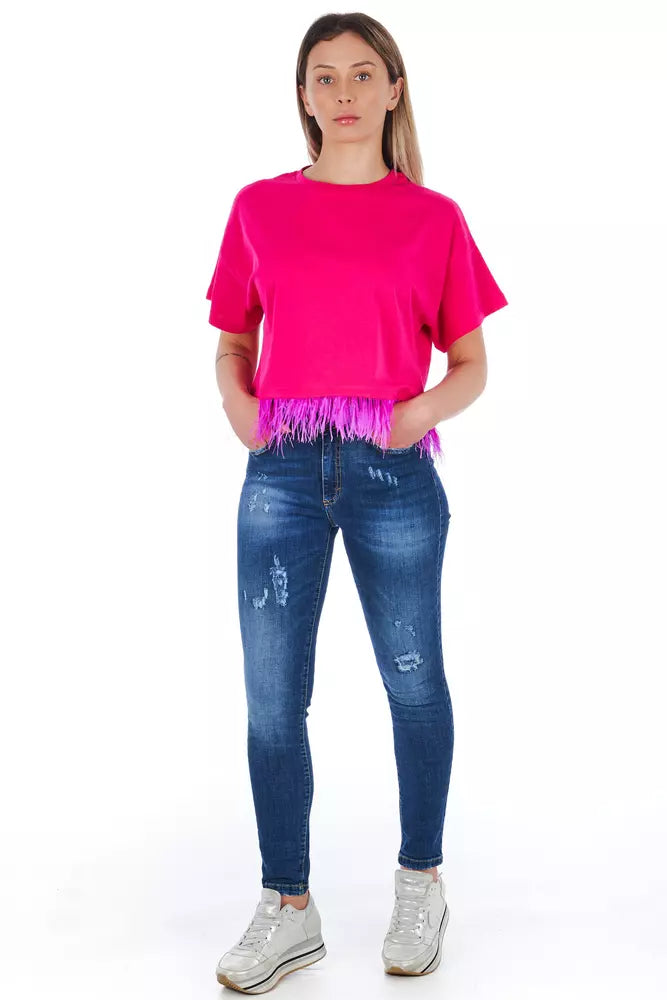 Frankie Morello Blue Denim Women Jeans by Frankie Morello