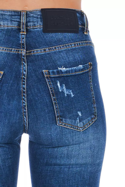 Frankie Morello Blue Denim Women Jeans by Frankie Morello