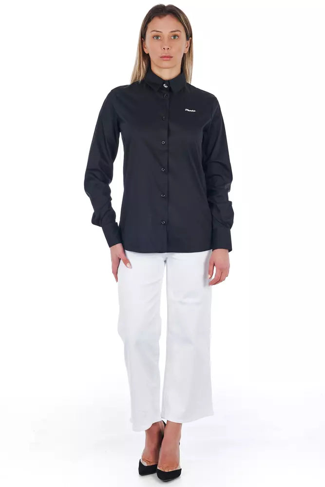 Frankie Morello White Cotton Women Cropped Trouser by Frankie Morello