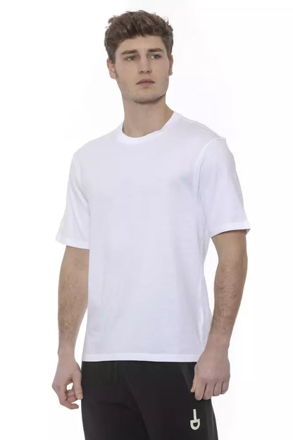 T-shirt homme en coton blanc Tond
