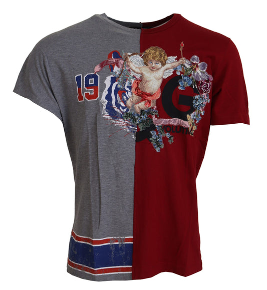 T-shirt ras du cou Dolce &amp; Gabbana Floral Angels