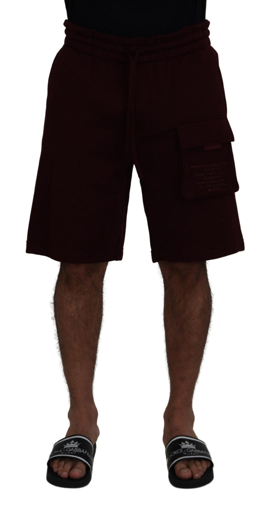 Short élégant marron sur mesure Dolce &amp; Gabbana