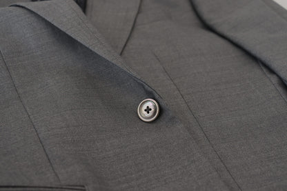 Veste blazer élégante gris clair Sicilia de Dolce &amp; Gabbana