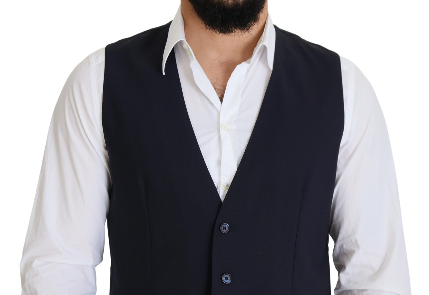 Gilet élégant bleu foncé Dolce &amp; Gabbana pour robe de soirée